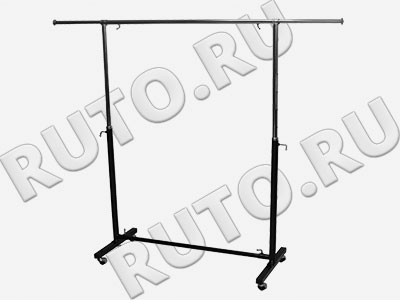 1-002 ST001 Стойка (вешало) для одежды узкая, ширина 900 мм