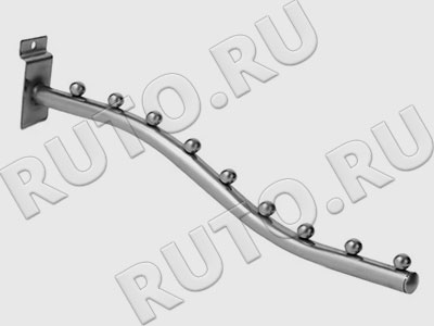 F-205-9 Кронштейн на экономпанель 9 шаров L=400 мм