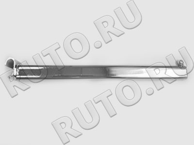 GL-30-300 Кронштейн для овальной трубы прямой L=300 мм хром