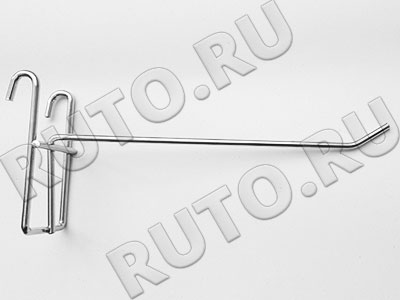 HD-291 Крючок на решетку тонкий L=150 мм 220002