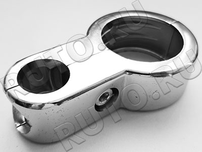 PL-27 Соединитель 2х параллельных и перпендикулярных труб D.50xD.25