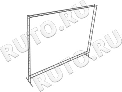 PW-C-20-20 Пресс волл ТРИТИКС ТИП-C ширина-высота 2х2&nbsp;м (2,2х2,2)