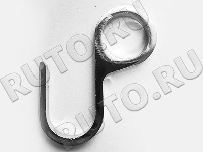 S-004-16 Крючок для рейлинга закрытый 16 мм